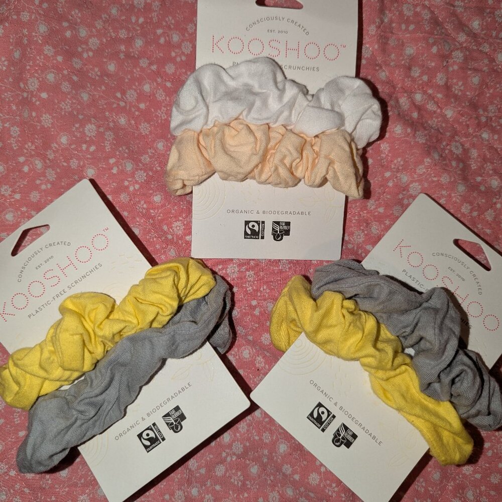 KooShoo Organic Scrunchies